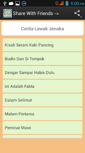 Cerita Lawak Jenaka Screenshot 2