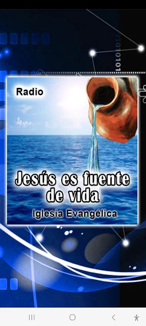 Jesús fuente de vida Radio Screenshot 0