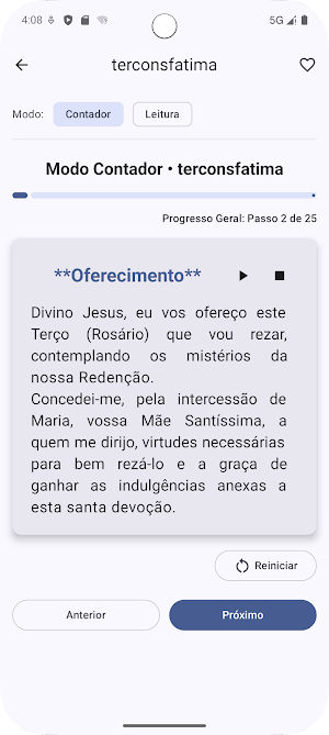 Terço Nossa Senhora de Fátima Screenshot 3