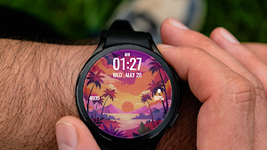 Sunset Serenity WatchFace Screenshot 0