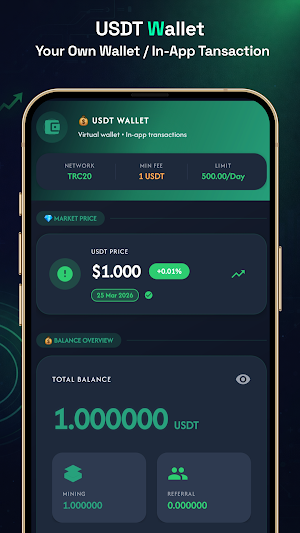 USDT Cloud Mining Screenshot 3