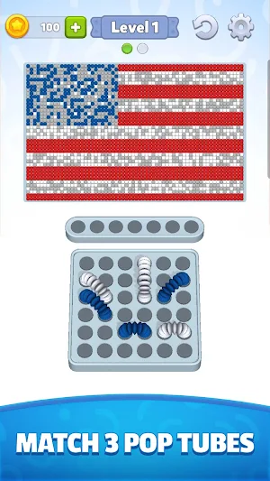 Tubes Jam – Thread Art Puzzle Screenshot 2