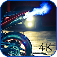 Tuning exhaust Lock Screen Wal