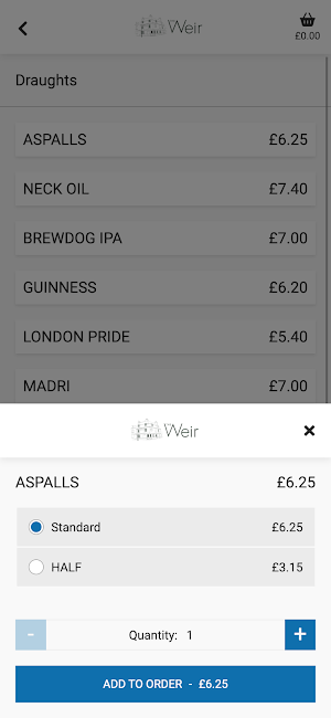 The Weir Bar Screenshot 2