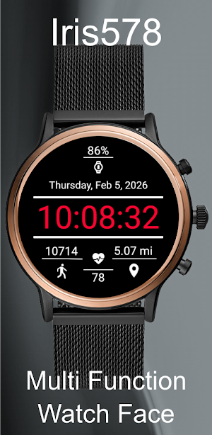 Iris578 Multi-Function Watch Screenshot 3