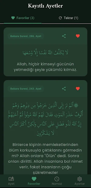 Her Gün Bir Ayet Screenshot 1