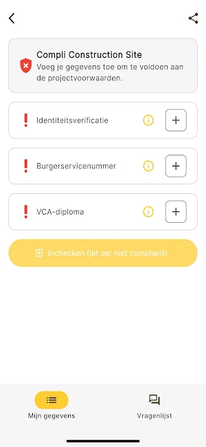 Compli Screenshot 1
