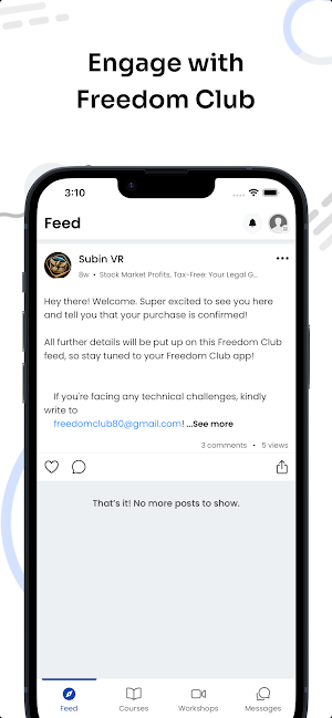 The Freedom Club Screenshot 1