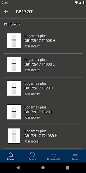 Buderus ProLibrary Screenshot 2