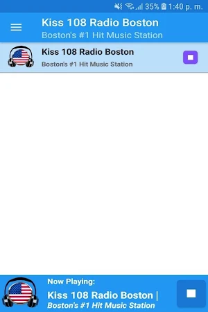 Kiss 108 Radio Boston App Screenshot 0