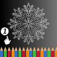 Mandala glow art
