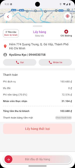 Tài xế Kygo Screenshot 3