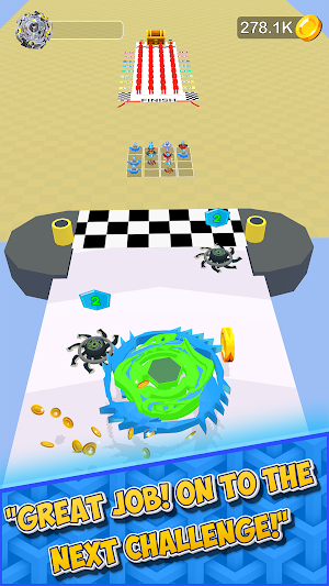 Spin Runner: Merge Battle Screenshot 3