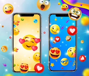 Emoji Live Wallpapers HD Screenshot 1