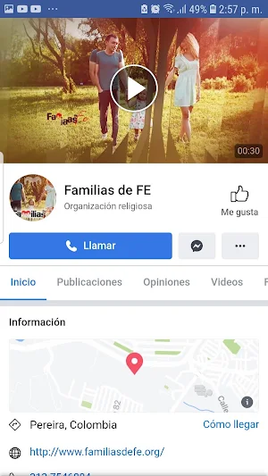 Familias de Fe Screenshot 2