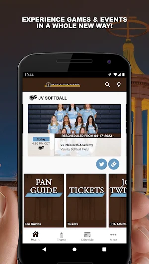 JCA Athletics Screenshot 0