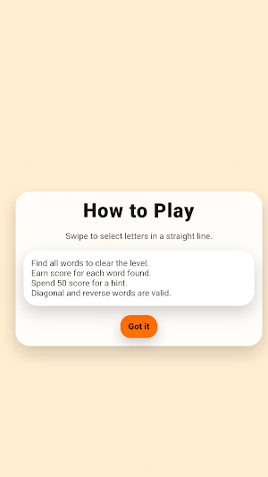 Elga Word Search Screenshot 1