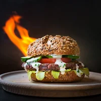 Burger Wallpaper HD