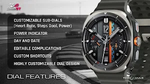 StratosGT : Racing Watch Face Screenshot 1