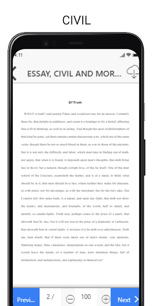 ESSAY,CIVIL AND MORAL Screenshot 2
