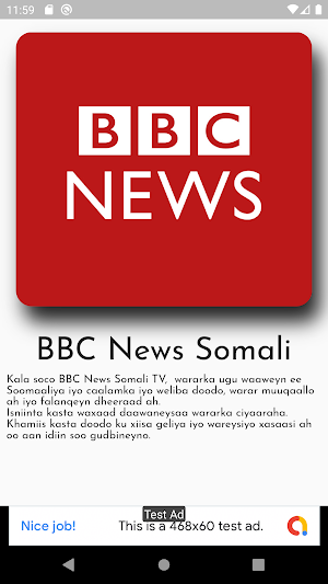 Somali TVs and Somali News Screenshot 0