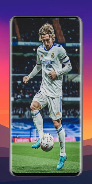 Luka Modric 4K Wallpaper Screenshot 3