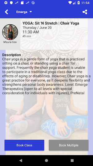 Emerge Yoga & Wellness Screenshot 3
