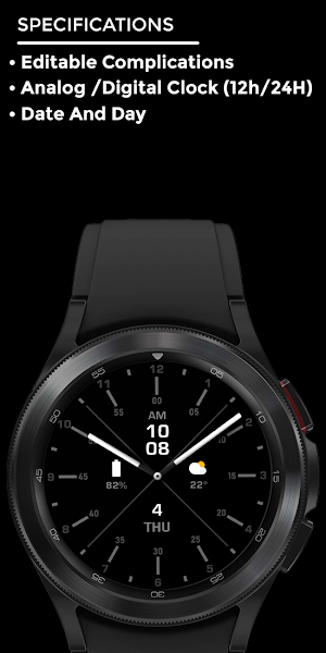 Interinight - watch face Screenshot 3