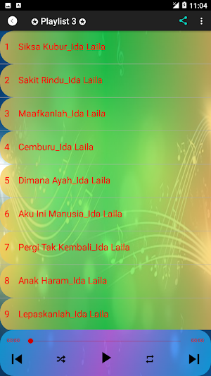 Lagu Ida Laila Lengkap Offline Screenshot 2