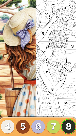Farm Color By Number Screenshot 2