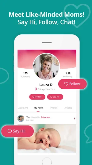 MomsBeyond: Make Mom Friends Screenshot 1