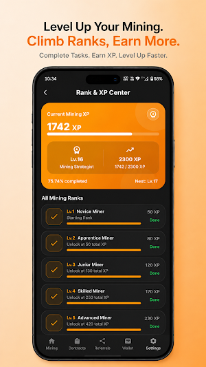 RentalHash: Crypto Mining Screenshot 2