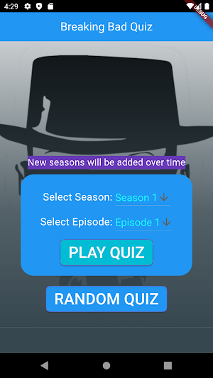 Breaking Bad Trivia Quiz Screenshot 0