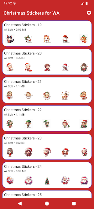Christmas Stickers for WA Screenshot 3