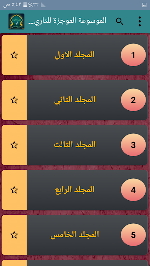 الموسوعة الموجزة في التاريخ الإسلامي Screenshot 1