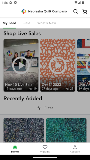 Nebraska Quilt Company Screenshot 0