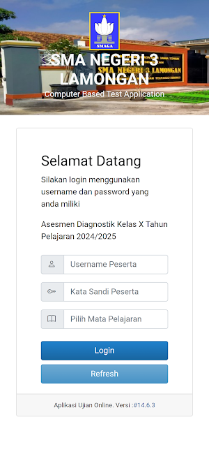 EXAM SMAN 3 LAMONGAN Screenshot 0