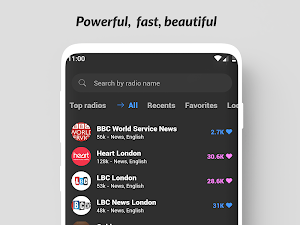 Radio player app: Radio UK Free, FM radio online Screenshot 0