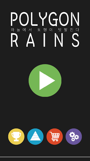 Polygon Rains - From Above! Screenshot 0