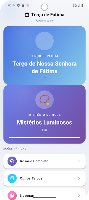 Terço Nossa Senhora de Fátima Screenshot 2
