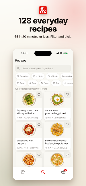 Menú Semanal: Meal Planner Screenshot 2