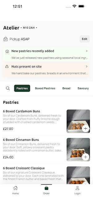 ASTRID Artisan Bakery Screenshot 1