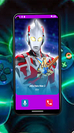 Ultra Hero Man Fake Video Call Screenshot 3