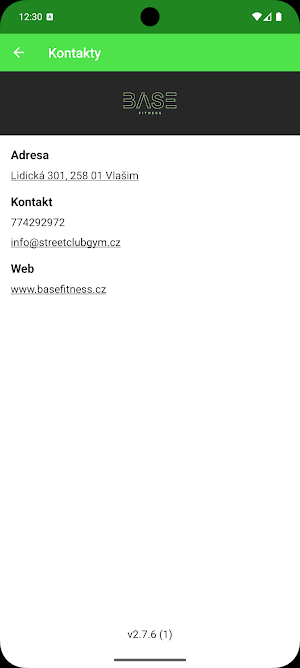 Base Fitness Screenshot 2