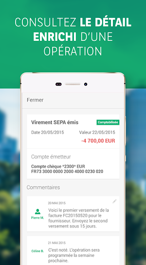 Ma Banque Entreprise Screenshot 2
