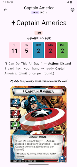 MChampions LCG Screenshot 2