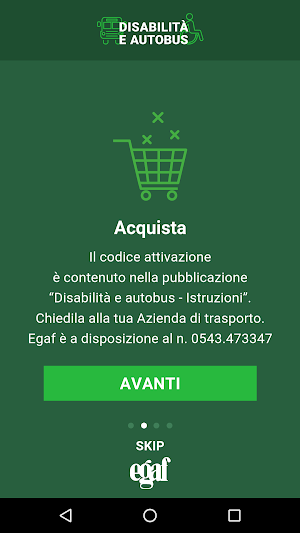 Disabilità bus Screenshot 2