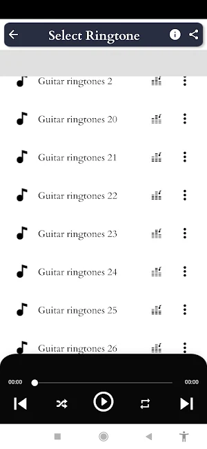 Guitar Ringtones Screenshot 3