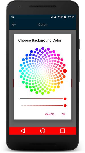 Navigation Bar - Button Screenshot 3