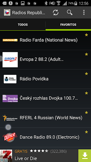 Radios Republica Checa Screenshot 0
